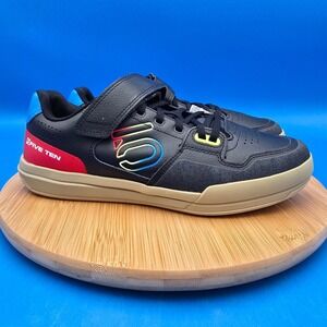 Adidas Five Ten Hellcat Bike Shoes GY5125 Black Red Blue Yellow Mens 8.5 Cycling